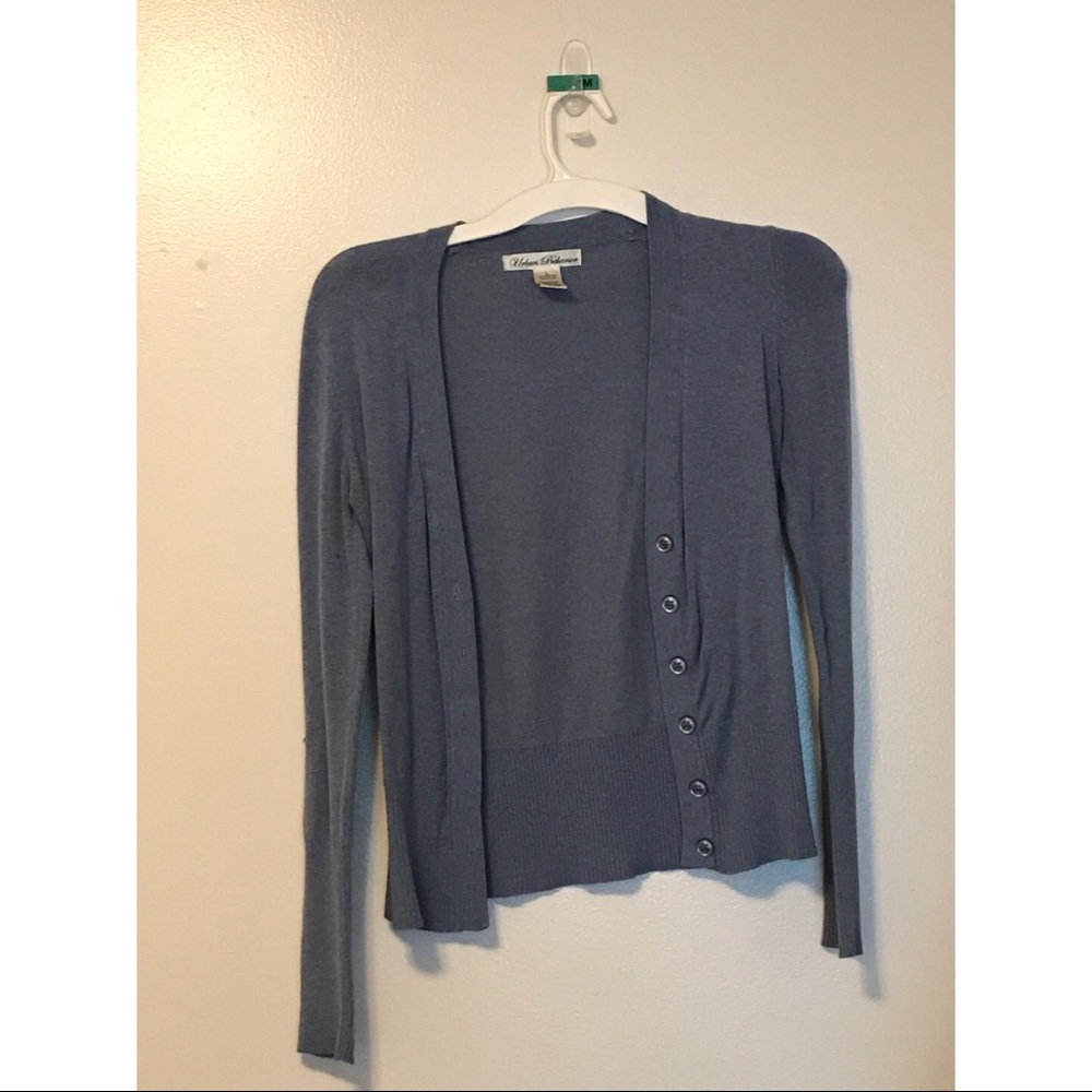 Light blue cardigan